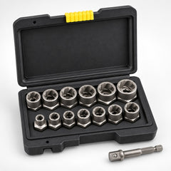 14-Piece Bolt & Nut Extractor Socket Set