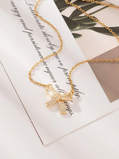 The Bow Necklace