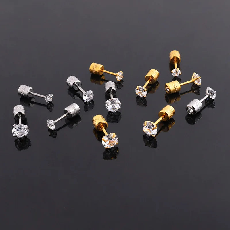 The Clear Stone Studs