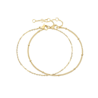 The Fine Chain Bracelet Set