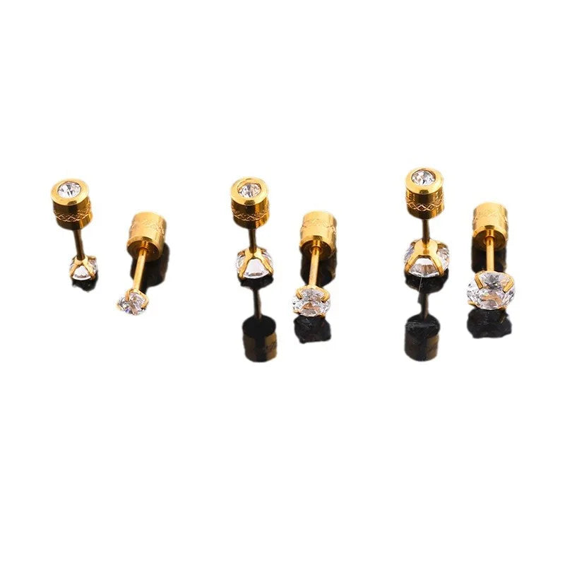 The Clear Stone Studs