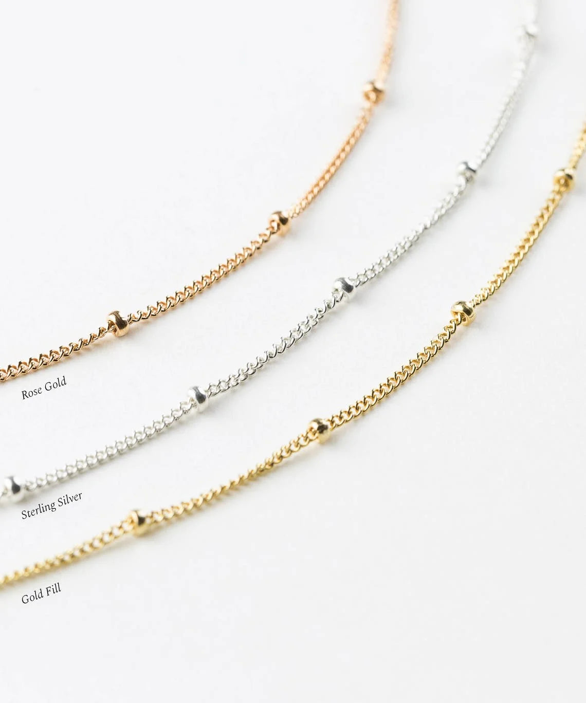 The Fine Chain Bracelet Set