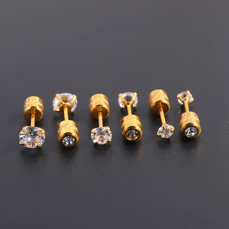 The Clear Stone Studs