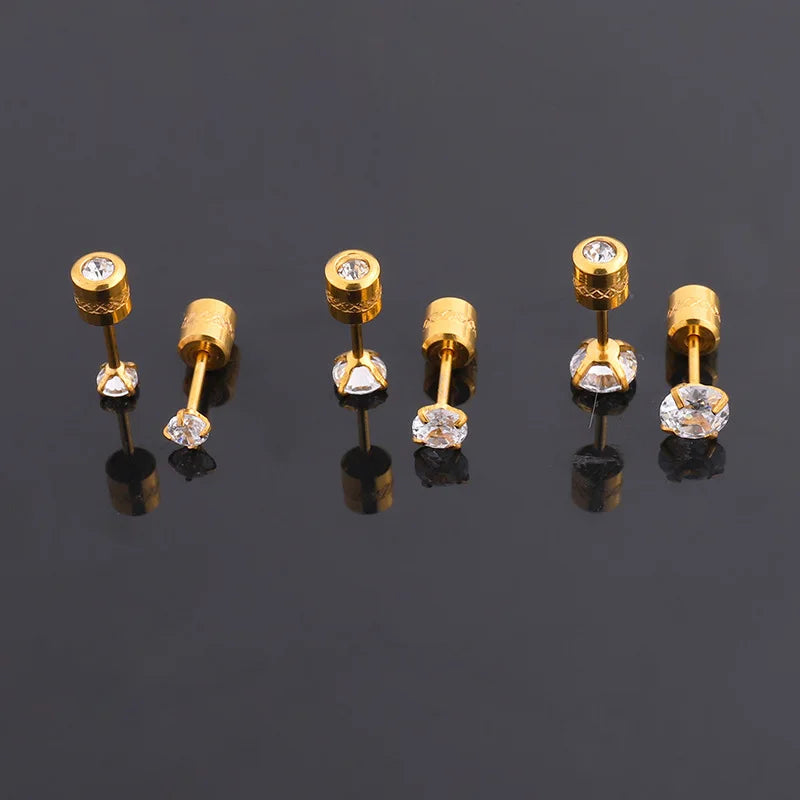 The Clear Stone Studs
