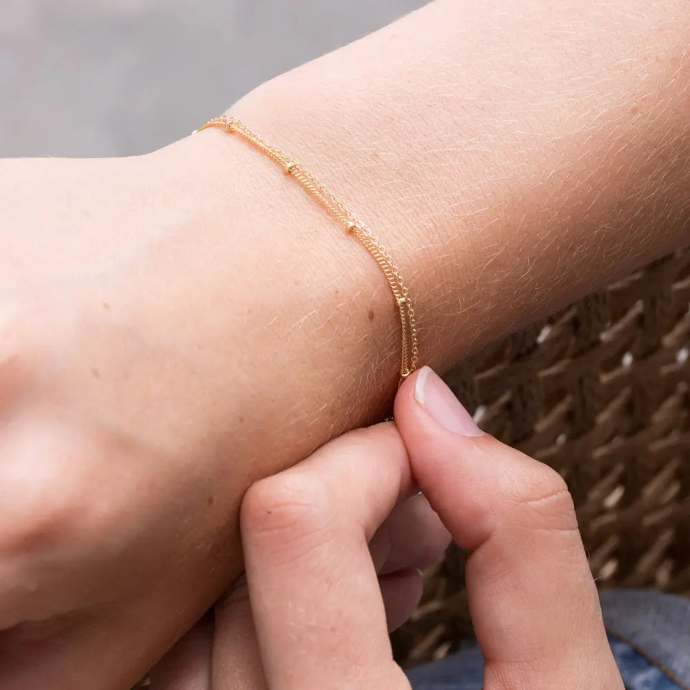 The Fine Chain Bracelet Set