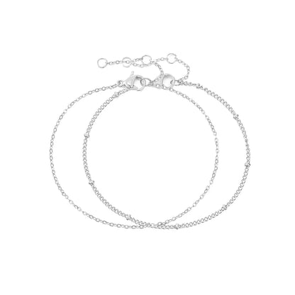 The Fine Chain Bracelet Set
