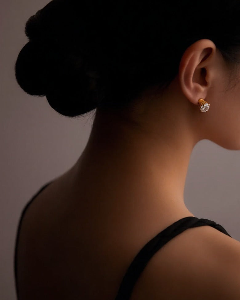 The Clear Stone Studs