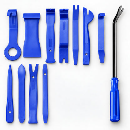 Trim removal tool kit, 12 pieces
